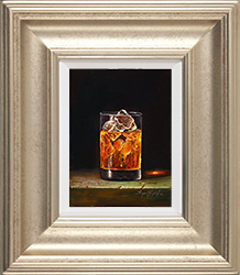 Raymond Campbell, Original oil painting on panel, A Wee Dram Medium image. Click to enlarge