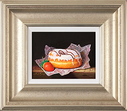 Raymond Campbell, Original oil painting on panel, Teatime Treat  Medium image. Click to enlarge