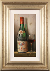 Raymond Campbell, Original oil painting on panel, Chapelle Chambertin, 1970 Medium image. Click to enlarge