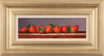 Raymond Campbell, Original oil painting on panel, Strawberries Medium image. Click to enlarge
