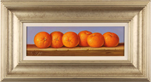 Raymond Campbell, Original oil painting on panel, Clementines Medium image. Click to enlarge