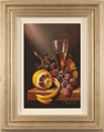 Raymond Campbell, Original oil painting on panel, The Toast Medium image. Click to enlarge