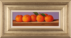 Raymond Campbell, Original oil painting on panel, Clementines Medium image. Click to enlarge