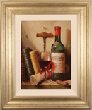 Raymond Campbell, Original oil painting on panel, Chateau Ausone, 1985 Medium image. Click to enlarge