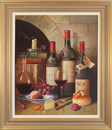 Raymond Campbell, Original oil painting on panel, The Vintner's Reserve Medium image. Click to enlarge