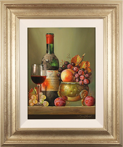 Raymond Campbell, Original oil painting on panel, Chateau Cissac, 1975 Medium image. Click to enlarge