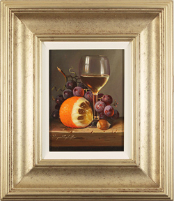 Raymond Campbell, Original oil painting on panel, A Crisp White Medium image. Click to enlarge