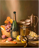 Raymond Campbell, Original oil painting on panel, Still Life Medium image. Click to enlarge
