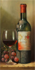 Raymond Campbell, Original oil painting on panel, Chateaux Moulinet 1988 Medium image. Click to enlarge