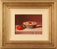 Raymond Campbell, Original oil painting on panel, Bakewell Tart Medium image. Click to enlarge