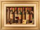 Raymond Campbell, Original oil painting on panel, Seven from Heaven Medium image. Click to enlarge