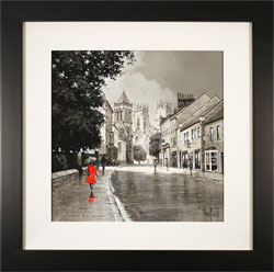 Richard Telford, Original oil painting on panel, York Minster Medium image. Click to enlarge