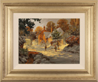 Richard Telford, Original oil painting on panel, He Started It Medium image. Click to enlarge