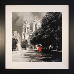 Richard Telford, Original oil painting on panel, York Minster Medium image. Click to enlarge