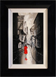Richard Telford, Original oil painting on panel, Red Coat in the Shambles Medium image. Click to enlarge