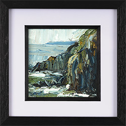 Rupert Aker, Original oil painting on paper, Baggy Point