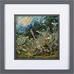 Rupert Aker, Original oil painting on paper, Autumnal Evening