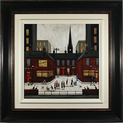 Sean Durkin, Original oil painting on panel, Yorkshire Jubilee Medium image. Click to enlarge