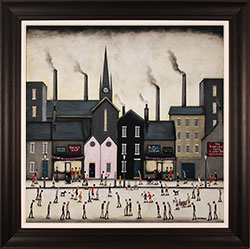 Sean Durkin, Original oil painting on panel, Jubilee Street Medium image. Click to enlarge