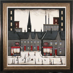 Sean Durkin, Original oil painting on panel, Days of the Jubilee Medium image. Click to enlarge