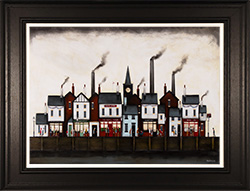 Sean Durkin, Original oil painting on panel, Tales from a Seaside Town Medium image. Click to enlarge