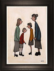 Sean Durkin, Original oil painting on panel, Like Mother, Like Daughter Medium image. Click to enlarge