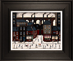 Sean Durkin, Original oil painting on panel, Tales from Beneath the Bridge