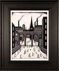 Sean Durkin, Original oil painting on panel, Ready for a Right Knees Up