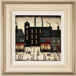 Sean Durkin, Original oil painting on panel, The Old Factory Medium image. Click to enlarge