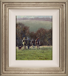 Stephen Hawkins, Original oil painting on panel, Morning Mist Medium image. Click to enlarge