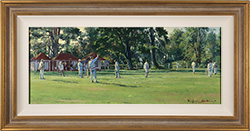 Stephen Hawkins, Original oil painting on canvas, The Second Innings Medium image. Click to enlarge