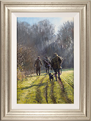 Stephen Hawkins, Original oil painting on canvas, Early Morning Drive Medium image. Click to enlarge