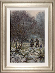 Stephen Hawkins, Original oil painting on canvas, Home Fires Await Medium image. Click to enlarge