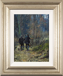Stephen Hawkins, Original oil painting on panel, Game Season Medium image. Click to enlarge
