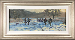 Stephen Hawkins, Original oil painting on canvas, The First Shoot