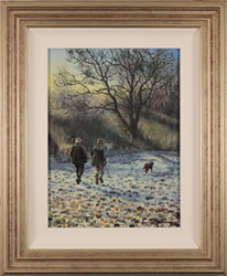 Stephen Hawkins, Original oil painting on canvas, An Early Start Medium image. Click to enlarge