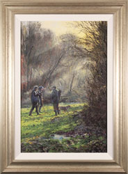 Stephen Hawkins, Original oil painting on canvas, Early Morning Drive Medium image. Click to enlarge