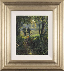 Stephen Hawkins, Original oil painting on panel, Edge of the Wood Medium image. Click to enlarge