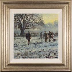 Stephen Hawkins, Original oil painting on canvas, Winter Morning, North Yorkshire Medium image. Click to enlarge