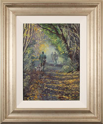 Stephen Hawkins, Original oil painting on canvas, Woodland Way Medium image. Click to enlarge