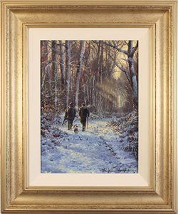 Stephen Hawkins, Original oil painting on panel, Brisk Morning Medium image. Click to enlarge