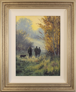 Stephen Hawkins, Original oil painting on panel, Country Pursuits Medium image. Click to enlarge