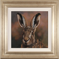 Stephen Park, Original oil painting on panel, The Hare Medium image. Click to enlarge