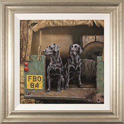 Stephen Park, Original oil painting on panel, Gun Dogs Medium image. Click to enlarge