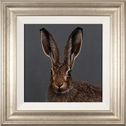 Stephen Park, Original oil painting on panel, Hare Medium image. Click to enlarge