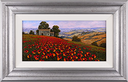 Steve Thoms, Original oil painting on panel, Tuscan Dream