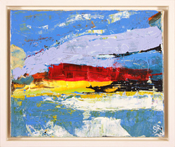 Steve Williams, Original acrylic painting on canvas, Lilac Sunset Medium image. Click to enlarge