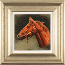 Stuart Herod, Original oil painting on panel, Secretariat Medium image. Click to enlarge