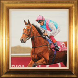 Stuart Herod, Original oil painting on canvas, Enable