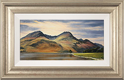 Suzie Emery, Original acrylic painting on board, High Stile, Buttermere  Medium image. Click to enlarge